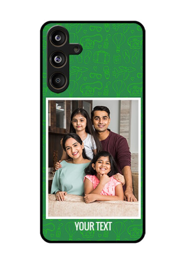 Samsung Galaxy F55 5G Custom Glass Phone CasePicture Upload Design