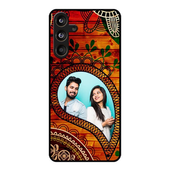 Samsung Galaxy F55 5G Custom Glass Phone CaseAbstract Colorful Design
