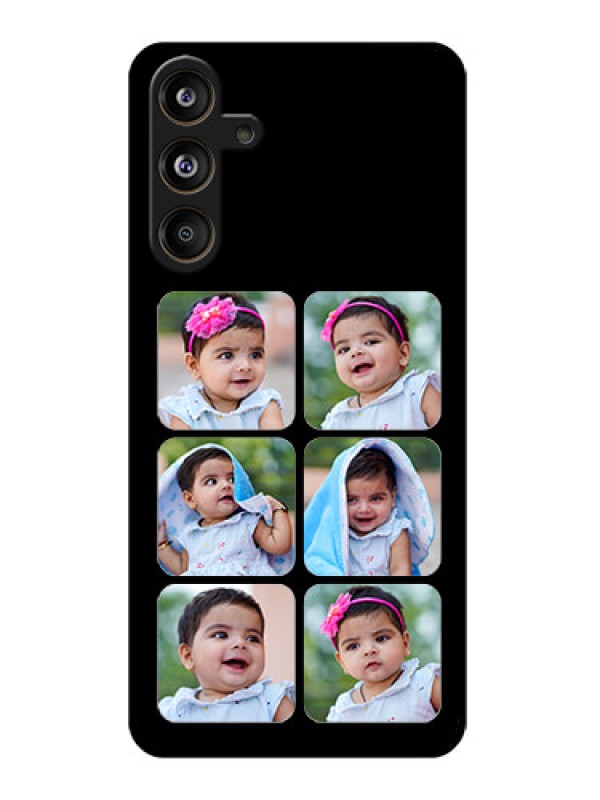 Custom Samsung Galaxy F55 5G Custom Glass Phone CaseMultiple Pictures Design