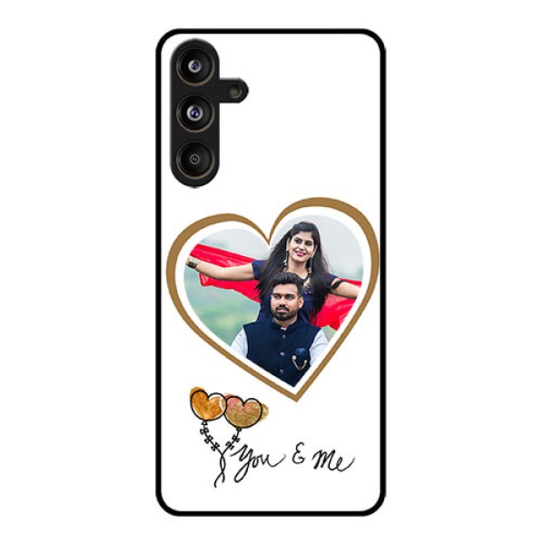 Samsung Galaxy F55 5G Custom Glass Phone CaseYou and Me Design