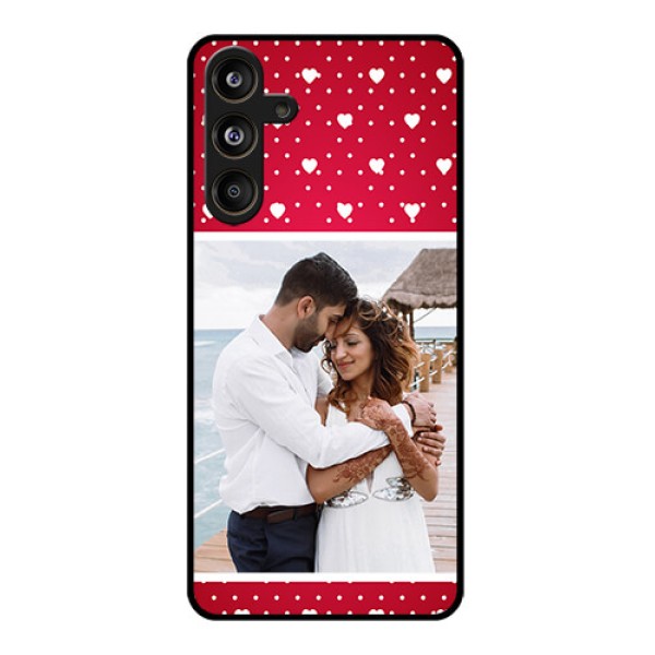 Samsung Galaxy F55 5G Custom Glass Phone CaseHearts Mobile Case Design Samsung Galaxy F55 5G Custom Glass Phone CaseHearts Mobile Case Design