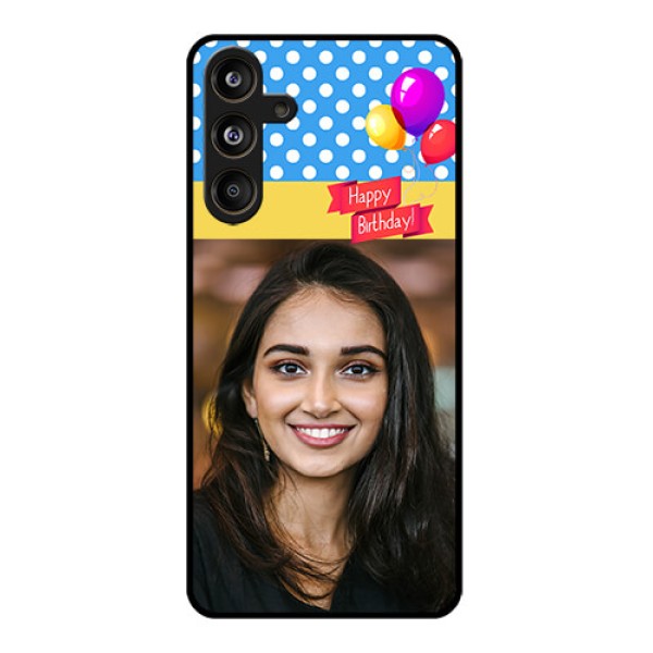 Samsung Galaxy F55 5G Custom Glass Phone CaseHappy Birthday Design Samsung Galaxy F55 5G Custom Glass Phone CaseHappy Birthday Design
