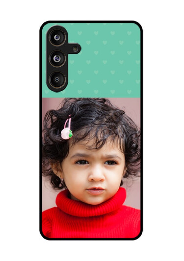 Samsung Galaxy F55 5G Custom Glass Phone CaseLovers Picture Design