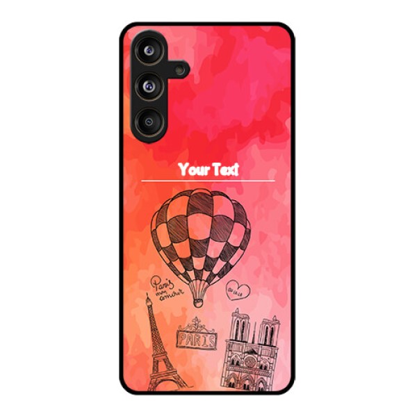 Samsung Galaxy F55 5G Custom Glass Phone CaseParis Theme Design