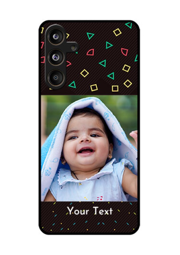 Samsung Galaxy F55 5G Custom Glass Phone CaseWith Confetti Birthday Design