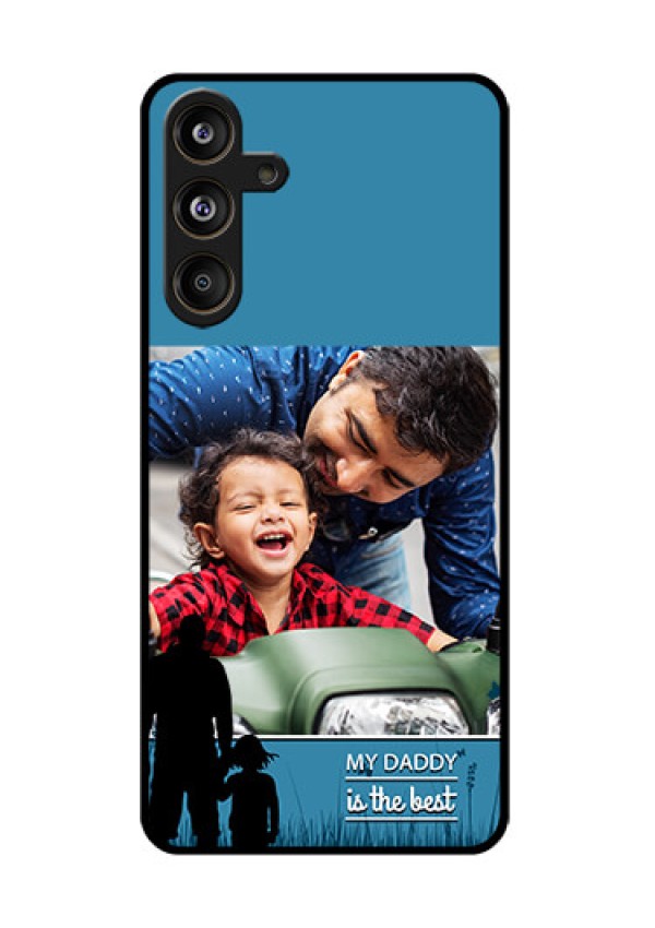 Samsung Galaxy F55 5G Custom Glass Phone CaseBest Dad Design