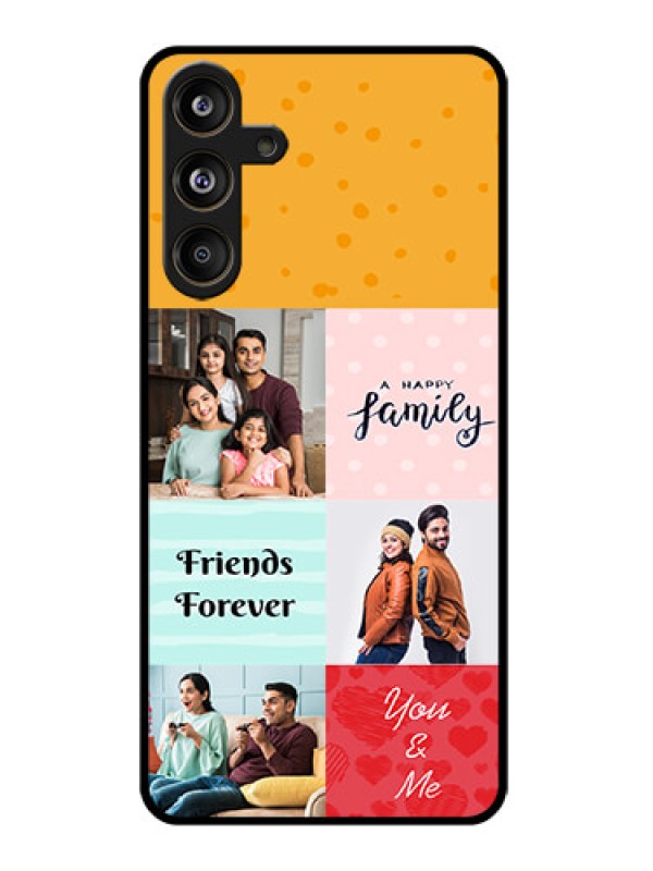 Custom Samsung Galaxy F55 5G Custom Glass Phone CaseImages With Quotes Design