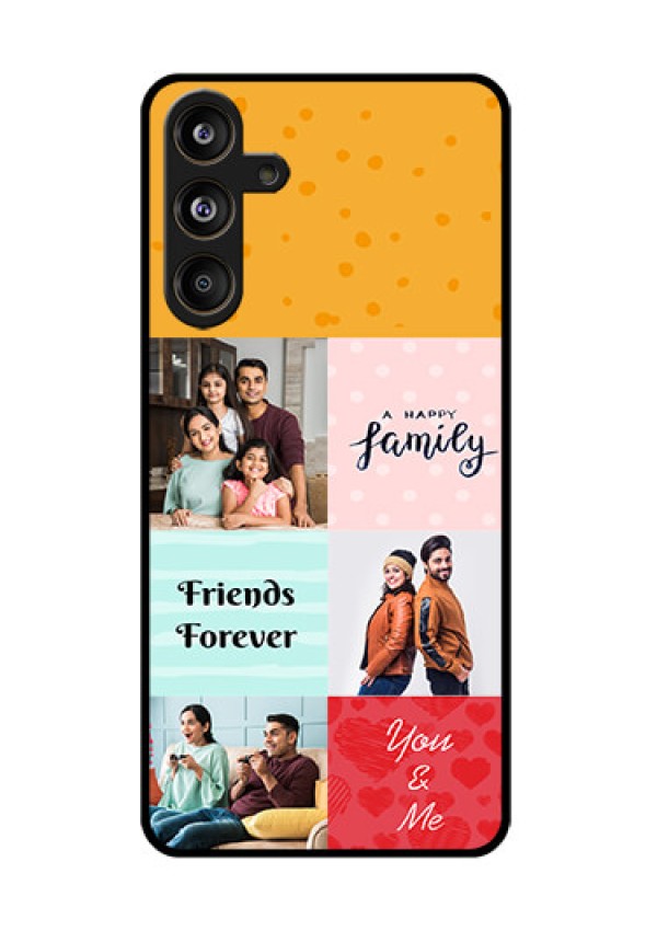 Samsung Galaxy F55 5G Custom Glass Phone CaseImages With Quotes Design