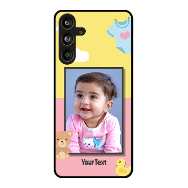 Samsung Galaxy F55 5G Custom Glass Phone CaseKids 2 Color Design