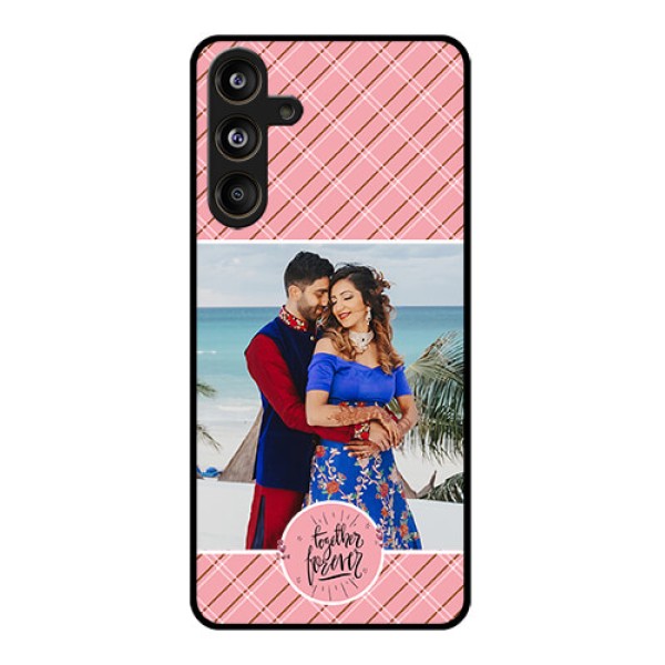 Samsung Galaxy F55 5G Custom Glass Phone CaseTogether Forever Design Samsung Galaxy F55 5G Custom Glass Phone CaseTogether Forever Design
