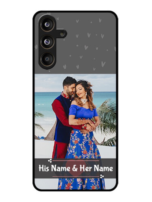 Custom Samsung Galaxy F55 5G Custom Glass Phone CaseBuy Love Design With Photo Online