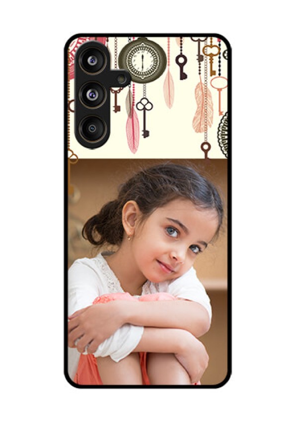 Samsung Galaxy F55 5G Custom Glass Phone CaseBoho Style Design