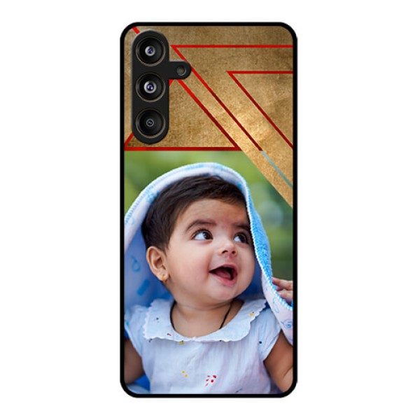 Samsung Galaxy F55 5G Custom Glass Phone CaseGradient Abstract Texture Design Samsung Galaxy F55 5G Custom Glass Phone CaseGradient Abstract Texture Design