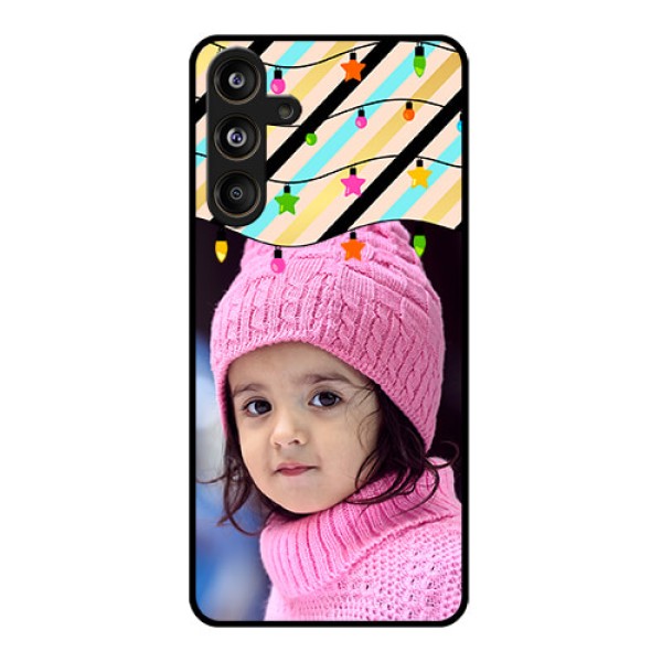 Samsung Galaxy F55 5G Custom Glass Phone CaseLights Hanging Design