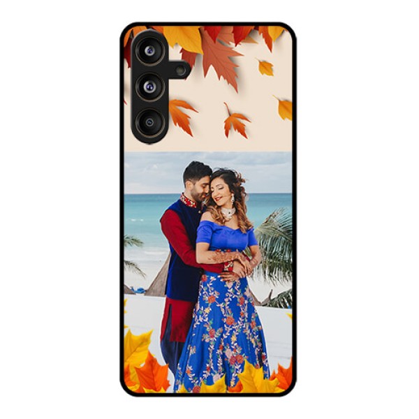 Samsung Galaxy F55 5G Custom Glass Phone CaseAutumn Maple Leaves Design Samsung Galaxy F55 5G Custom Glass Phone CaseAutumn Maple Leaves Design