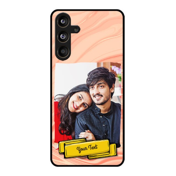 Samsung Galaxy F55 5G Custom Glass Phone CaseMarble Texture Design Samsung Galaxy F55 5G Custom Glass Phone CaseMarble Texture Design