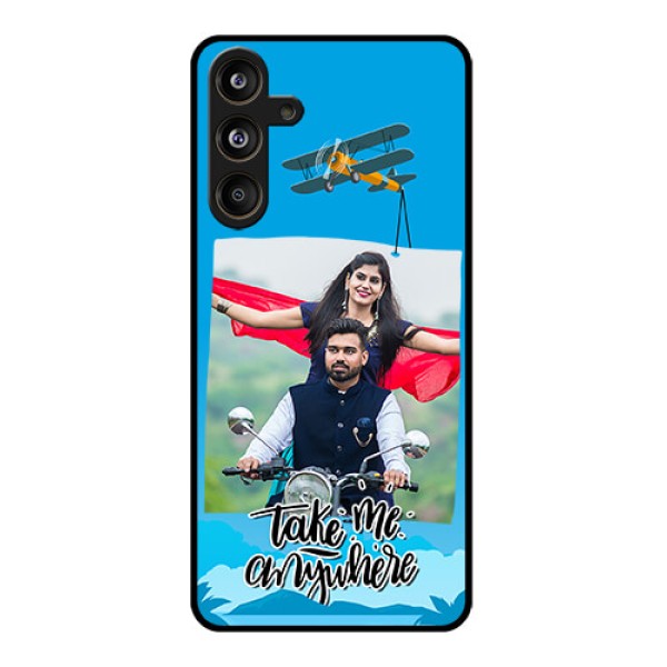 Samsung Galaxy F55 5G Custom Glass Phone CaseTraveller Design