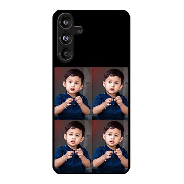 Samsung Galaxy F55 5G Custom Glass Phone Case4 Image Holder Design