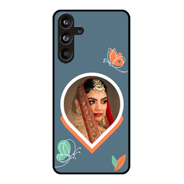 Samsung Galaxy F55 5G Custom Glass Phone CaseDroplet Butterflies Design Samsung Galaxy F55 5G Custom Glass Phone CaseDroplet Butterflies Design