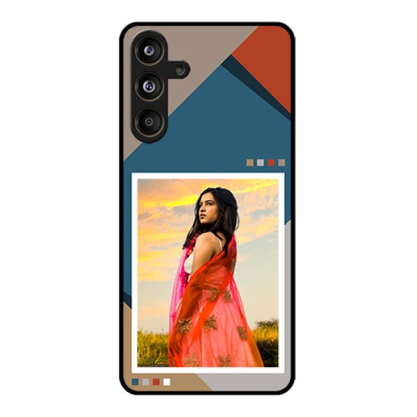 Samsung Galaxy F55 5G Custom Glass Phone CaseRetro Color Pallet Design Samsung Galaxy F55 5G Custom Glass Phone CaseRetro Color Pallet Design