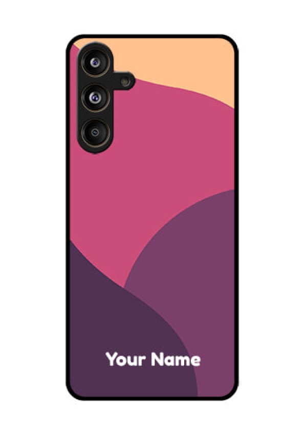 Samsung Galaxy F55 5G Custom Glass Phone CaseMixed Multi - Colour Abstract Art Design