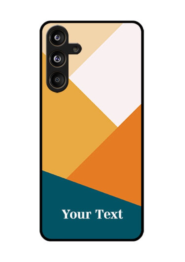 Samsung Galaxy F55 5G Custom Glass Phone CaseStacked Multi - Colour Design