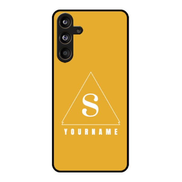 Samsung Galaxy F55 5G Custom Glass Phone CaseSimple Triangle Design