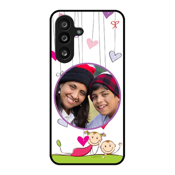 Samsung Galaxy F56 5G Custom Glass Phone Case - Cute Kids Phone Case Design Samsung Galaxy F56 5G Custom Glass Phone Case - Cute Kids Phone Case Design
