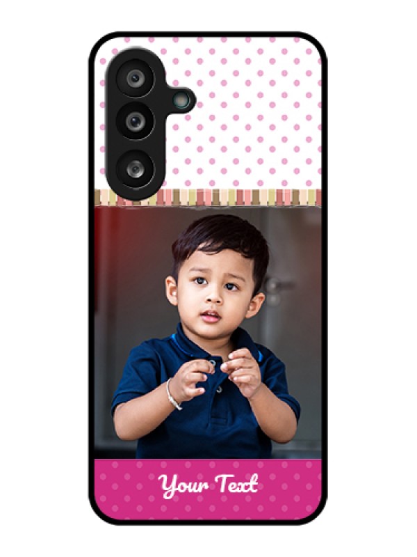 Custom Samsung Galaxy F56 5G Custom Glass Phone Case - Cute Girls Cover Design