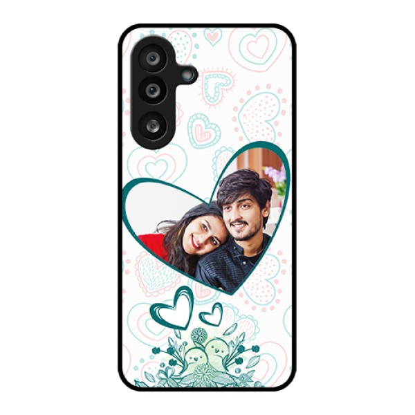 Samsung Galaxy F56 5G Custom Glass Phone Case - Premium Couple Design Samsung Galaxy F56 5G Custom Glass Phone Case - Premium Couple Design
