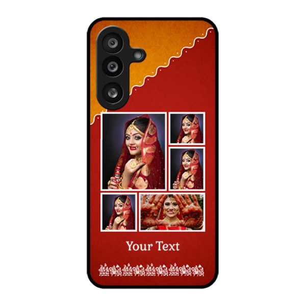 Samsung Galaxy F56 5G Custom Glass Phone Case - Wedding Pic Upload Design Samsung Galaxy F56 5G Custom Glass Phone Case - Wedding Pic Upload Design