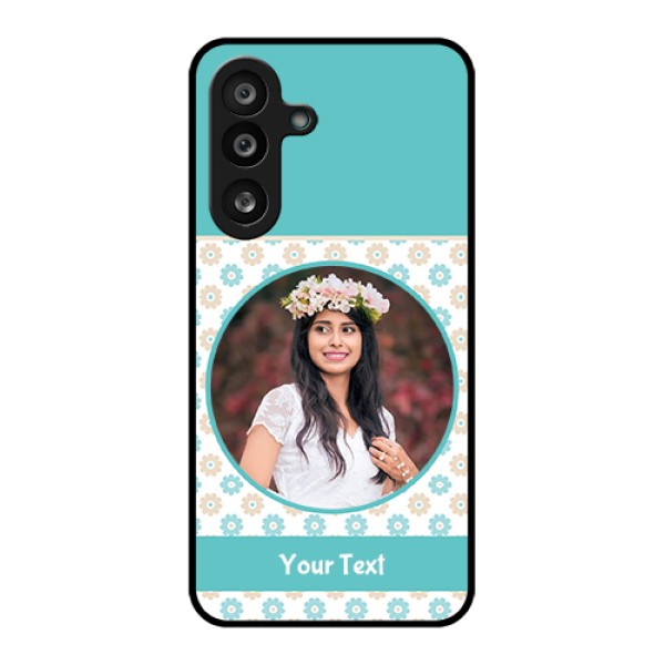 Samsung Galaxy F56 5G Custom Glass Phone Case - Beautiful Flowers Design Samsung Galaxy F56 5G Custom Glass Phone Case - Beautiful Flowers Design