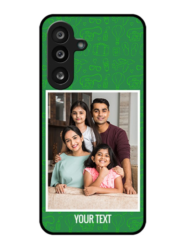 Custom Samsung Galaxy F56 5G Custom Glass Phone Case - Picture Upload Design