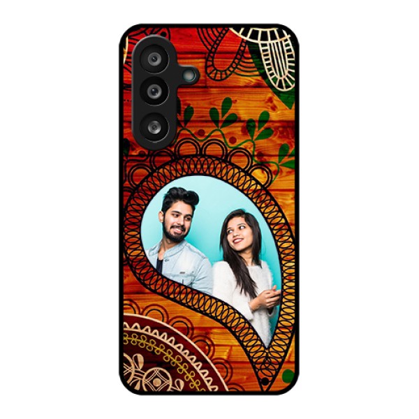 Samsung Galaxy F56 5G Custom Glass Phone Case - Abstract Colorful Design