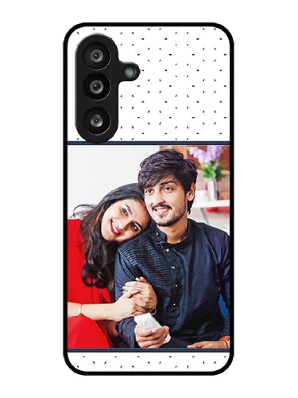 Custom Samsung Galaxy F56 5G Custom Glass Phone Case - Premium Dot Design