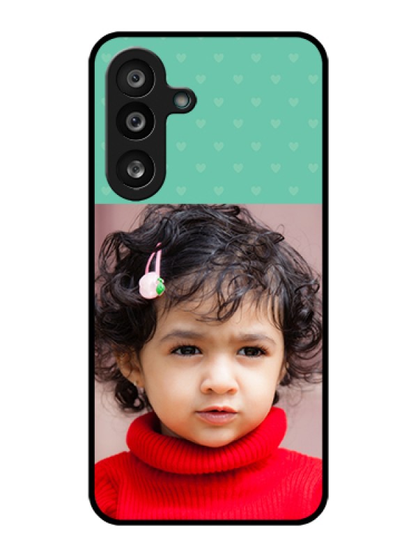 Custom Samsung Galaxy F56 5G Custom Glass Phone Case - Lovers Picture Design