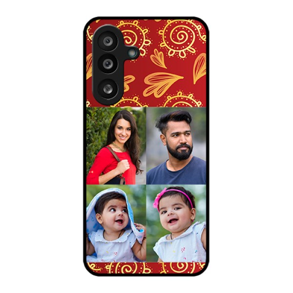 Samsung Galaxy F56 5G Custom Glass Phone Case - 4 Image Traditional Design Samsung Galaxy F56 5G Custom Glass Phone Case - 4 Image Traditional Design