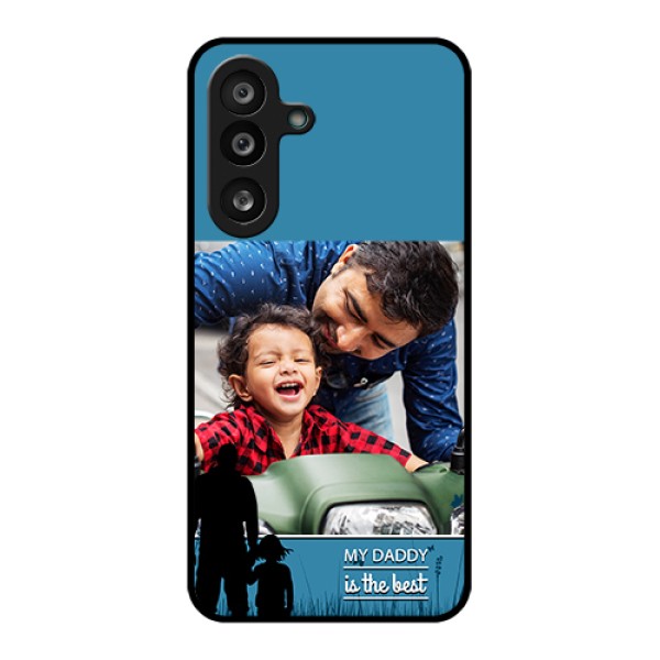 Samsung Galaxy F56 5G Custom Glass Phone Case - Best Dad Design