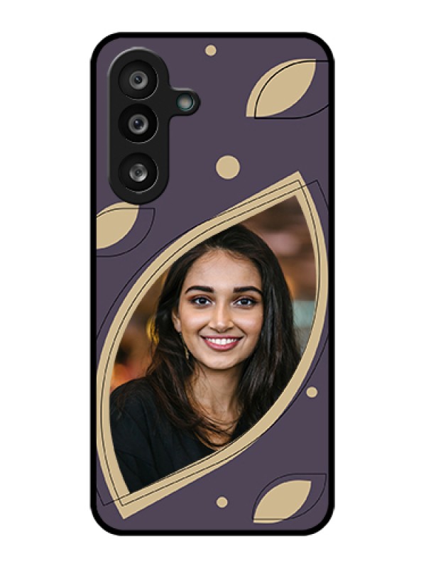 Custom Samsung Galaxy F56 5G Custom Glass Phone Case - Falling Leaf Design