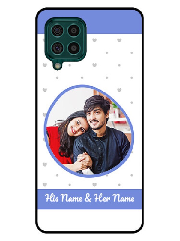 Custom Galaxy F62 Photo Printing on Glass Case - Premium Case Design