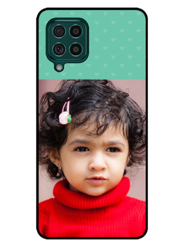 Custom Galaxy F62 Custom Glass Phone Case - Lovers Picture Design