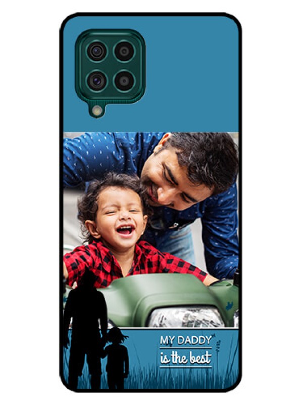 Custom Galaxy F62 Custom Glass Mobile Case - Best dad design 
