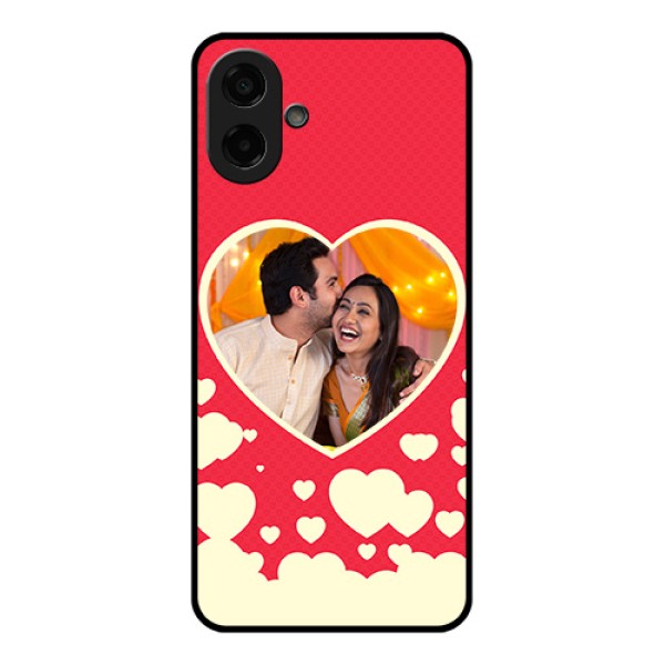 Samsung Galaxy F70e 5G Custom Glass Phone Case - Love Symbols Phone Cover Design Samsung Galaxy F70e 5G Custom Glass Phone Case - Love Symbols Phone Cover Design