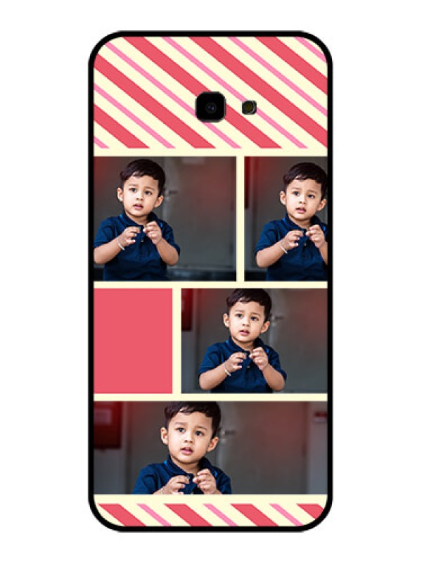 Custom Samsung Galaxy J4 Plus Custom Glass Phone Case - Picture Upload Mobile Case Design