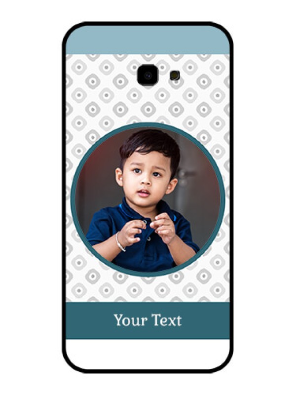 Custom Samsung Galaxy J4 Plus Custom Glass Phone Case - Premium Cover Design