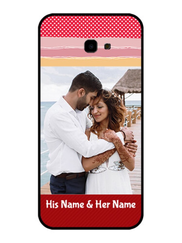 Custom Samsung Galaxy J4 Plus Custom Glass Phone Case - Premium Case Design