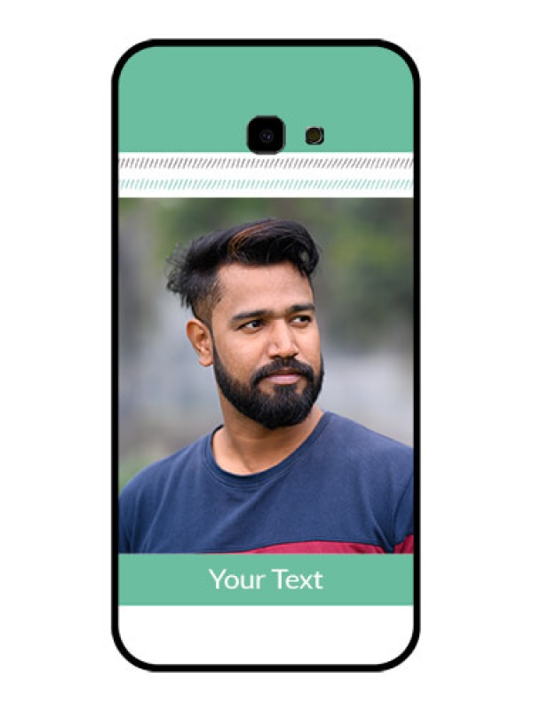 Custom Samsung Galaxy J4 Plus Custom Glass Phone Case - Premium Cases For Girls