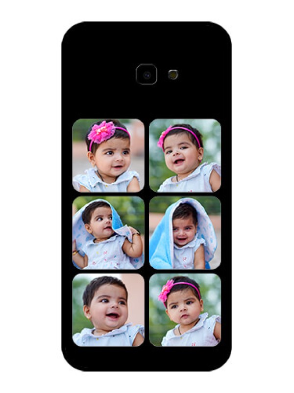 Custom Samsung Galaxy J4 Plus Custom Glass Phone Case - Multiple Pictures Design