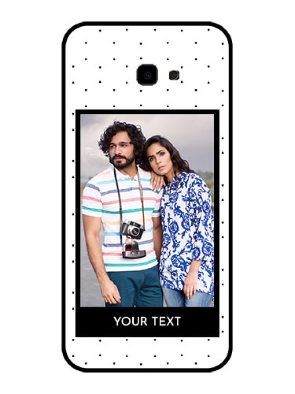 Custom Samsung Galaxy J4 Plus Custom Glass Phone Case - Premium Design
