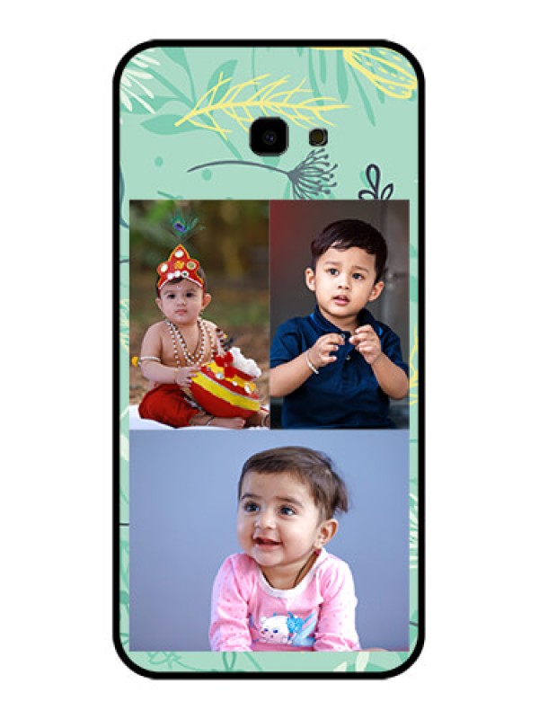 Custom Samsung Galaxy J4 Plus Custom Glass Phone Case - Forever Family Design
